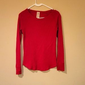 Red sweater, size M